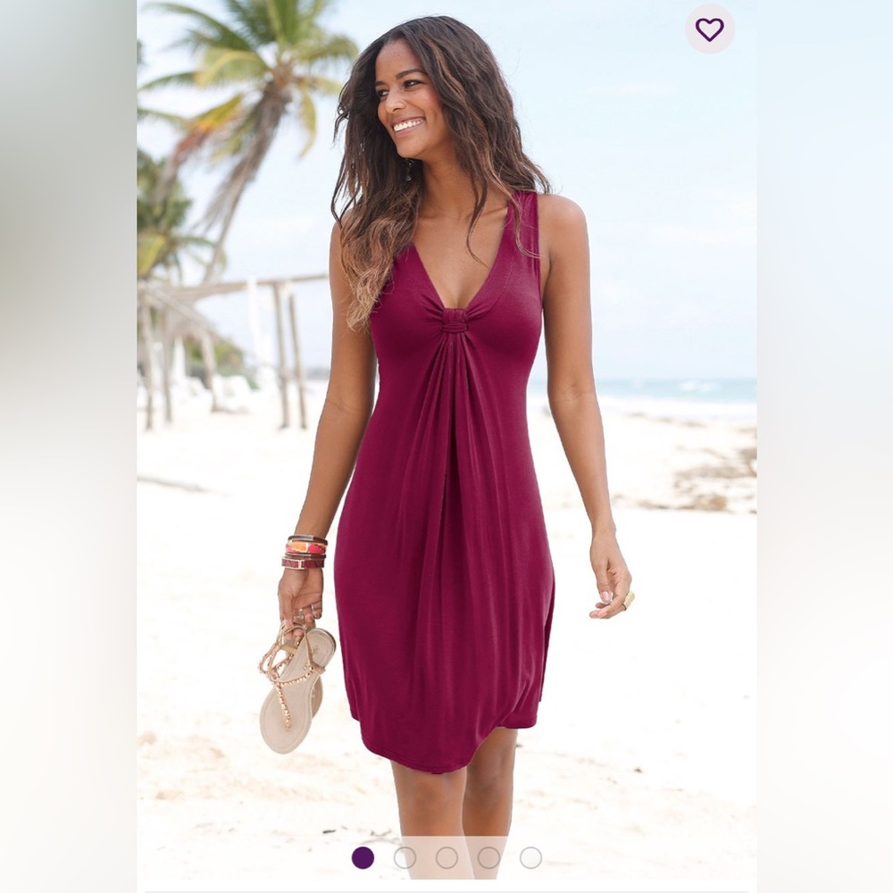 Women’s Burgandy Dress